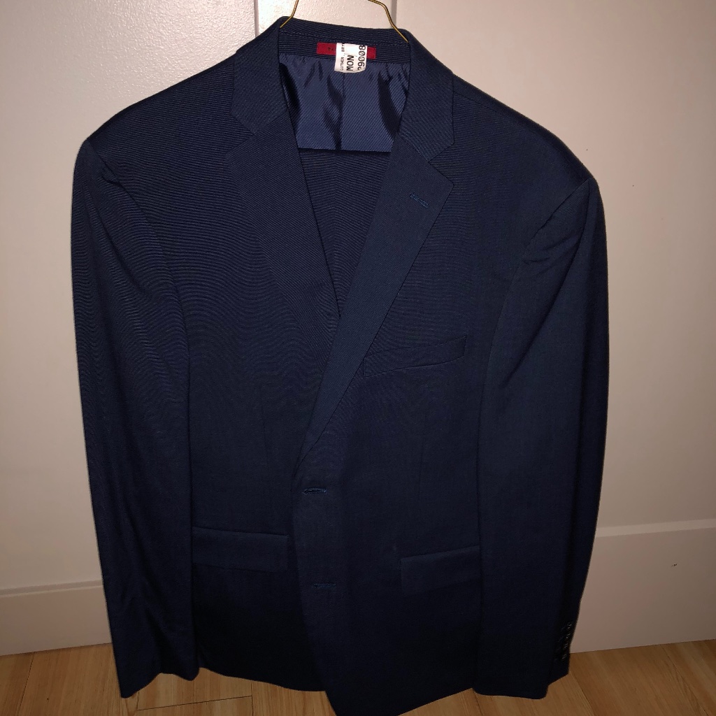 Alfani Slim Fit Mens Suit